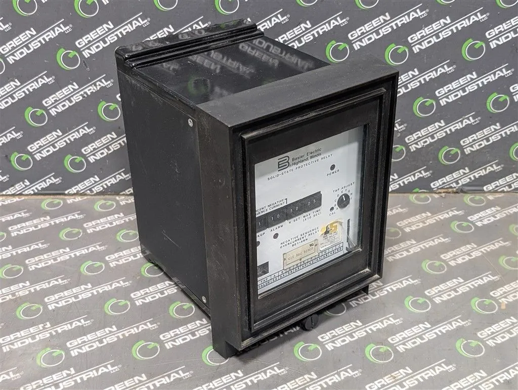 Basler Electric BE1-46N Negative Sequence Overcurrent Relay G1E B80 B2N0F Used