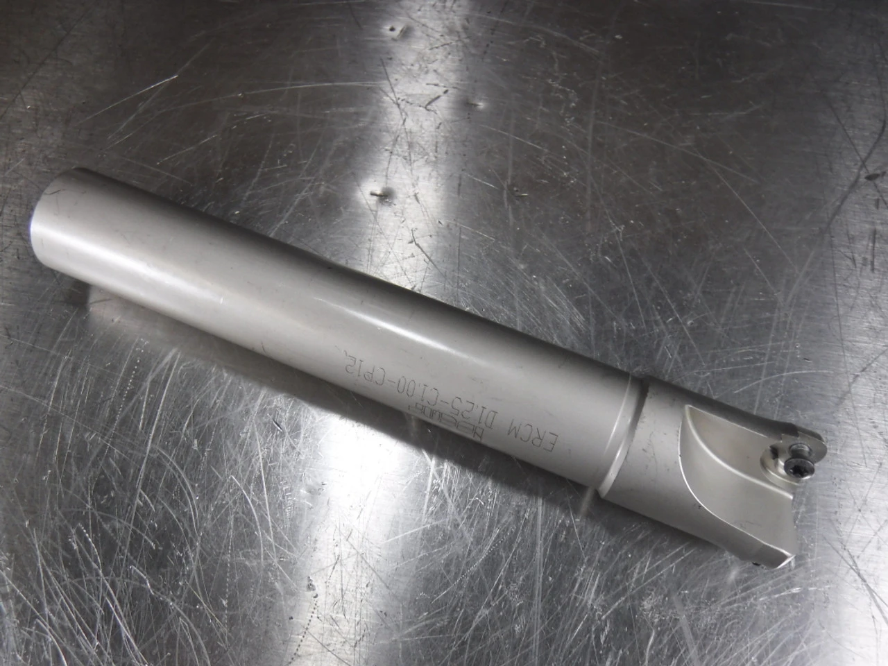 Iscar 1.25" Indexable Endmill 1" Shank ERCM D1.25-C1.00 CP12 (LOC1234B)