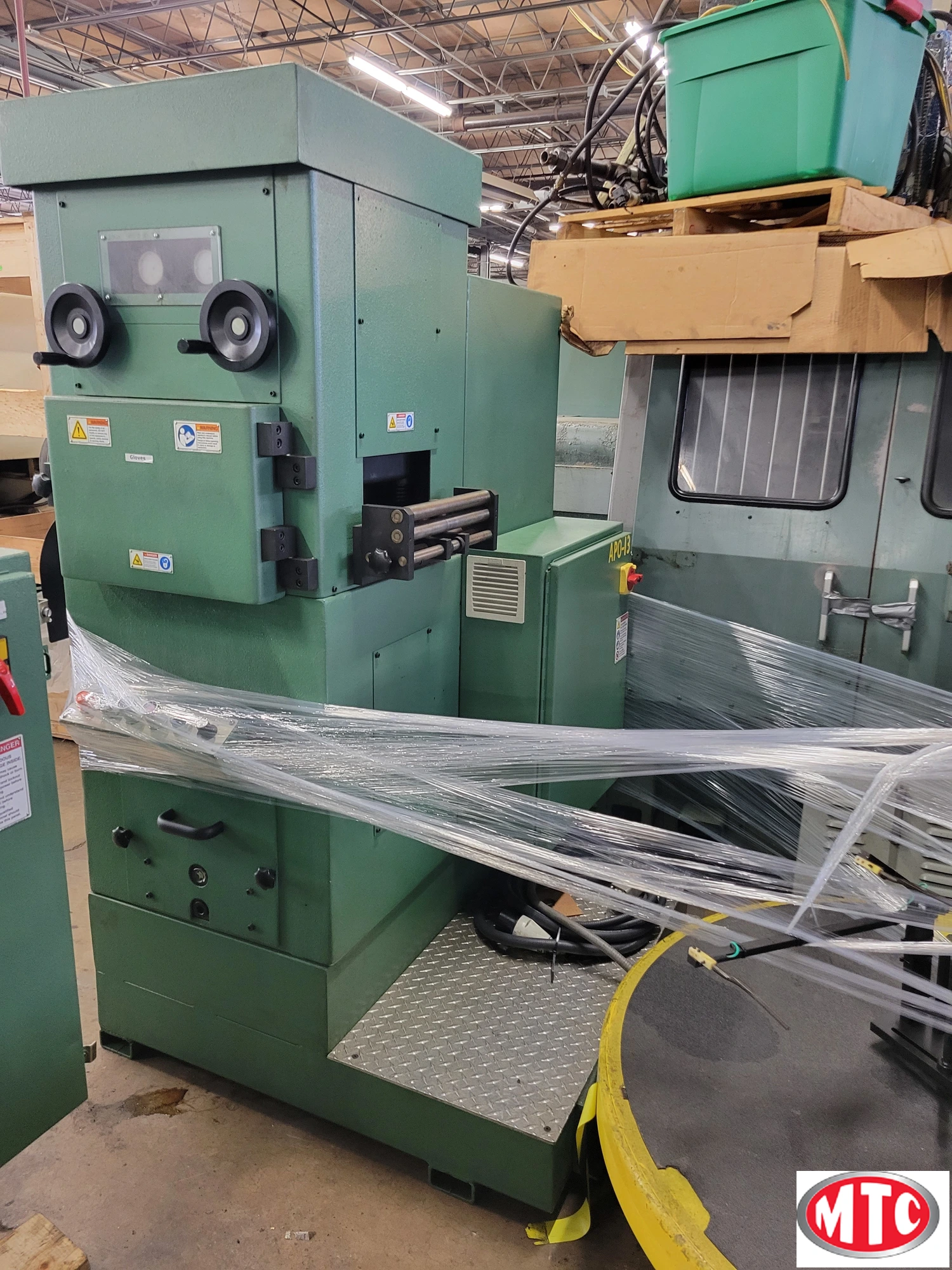 Bruderer Straightener with Uncoiler Pkg.