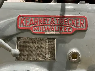 #4 KEARNEY & TRECKER MILWAUKEE MODEL 4CK HORIZONTAL MILLING MACHINE: YOBRO #23955