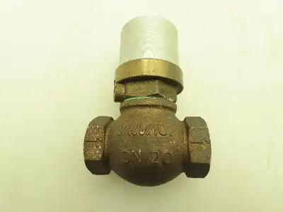 Valvaut Effepi Z200206 Pneumatic Air Controlled Globe Valve 3/4" NPT PTFE Bronze