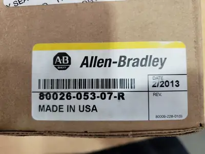NEW 2013 ALLEN-BRADLEY 80026-053-07-R