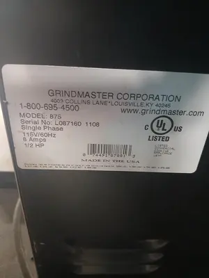 USED GRINDMASTER 875