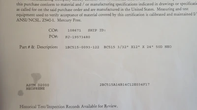 NEW BRP MANUFACTURING BC515