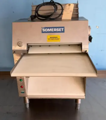 75-0506 Somerset CDR-1550 15 Inch Dough Roller-Double Pass Dough Sheeter