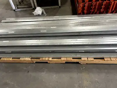 BULK QTY OF ROLLER RACKING W/ BEAMS