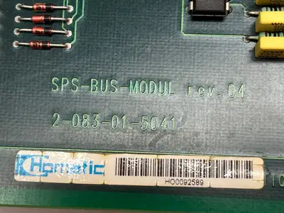 USED HOMATIC CPU BOARD HC020 SPS-BUS-MODUL SPS-II REV. 04
