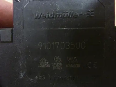 USED WEIDMULLER 9101703500
