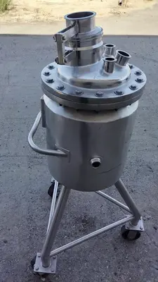 Tank, Approx. 13 Gallon (50 Liter), 50 PSI/FV, 70 PSI Jacket, Stainless Steel, #5991461