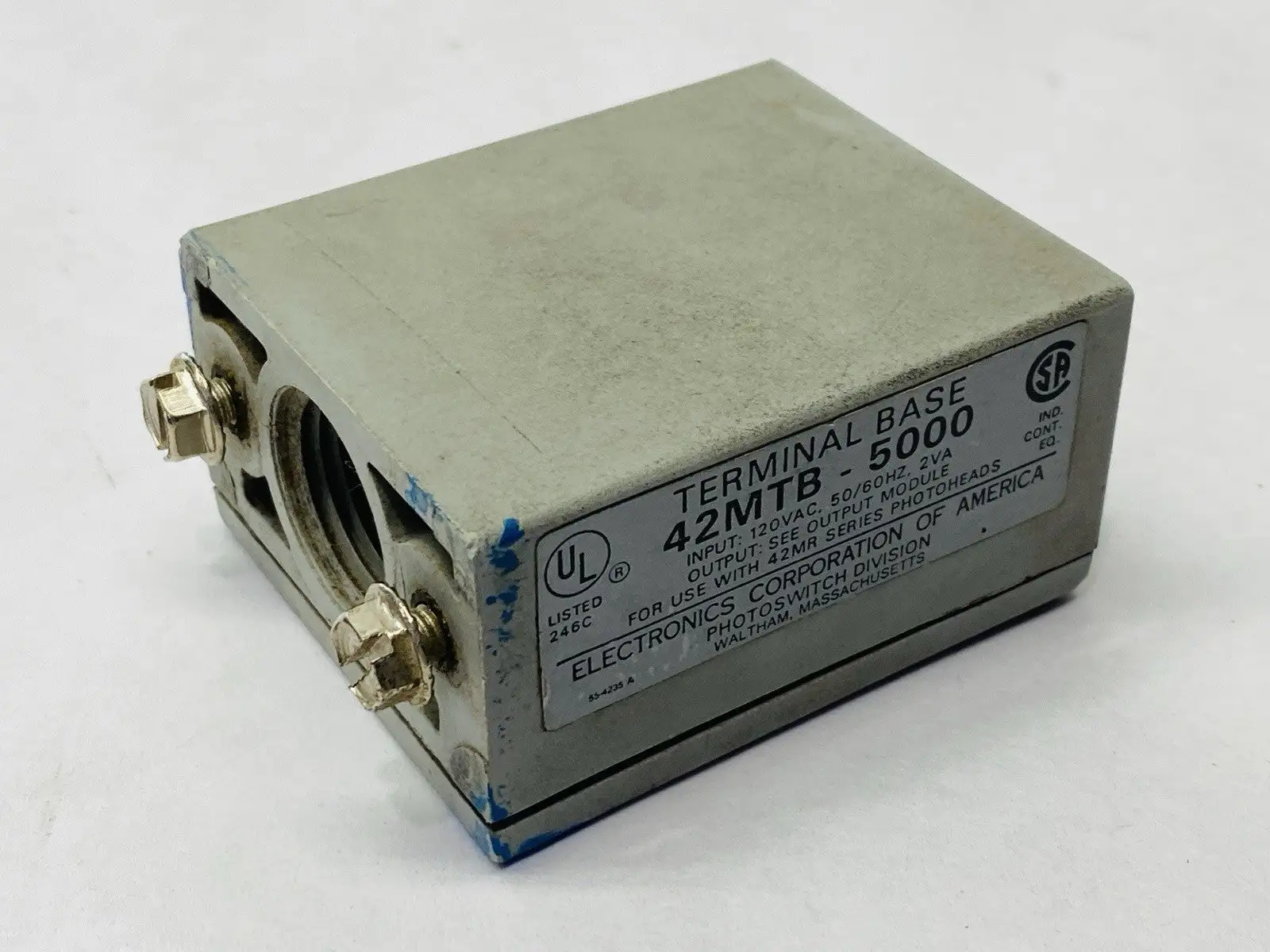 42MTB-5000 | Electronics Corp Of America  Terminal Base Series 5000 - Used