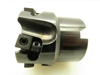 Antech Tool SMC2505-13983 Indexable Face Mill 6-Insert Cutter 2.5" OD RH 1" Bore