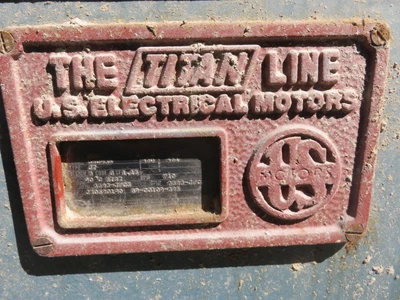 350 hp US Electrical Motor Type JT frame 6809MS The Titan Line