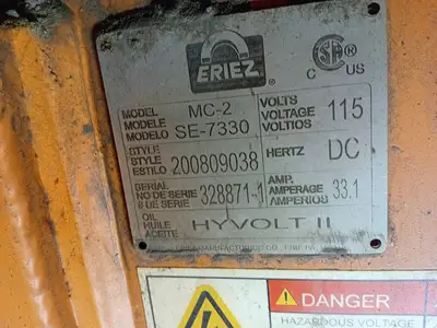 USED 2017 ERIEZ MC-2 SE-7330