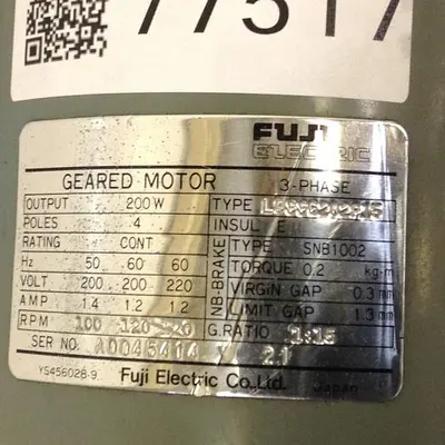 USED FUJI ELECTRIC LBSSG202P15