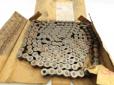 Morse BL534 Single Strand Leaf Chain 3x4 Lacing 5/8 Pitch BL-5 Series 10'