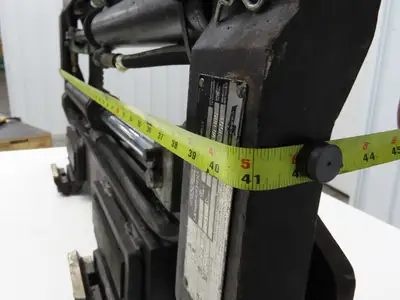 Cascade Forklift Class 3 SideShift Fork Positioner Attachment 20"x 41" W 10000lb