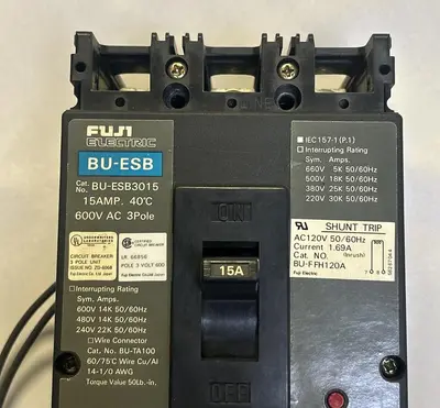 Used FUJI ELECTRIC BU-ESB3015 Miscellaneous Equipment (Electrical & Power) | Surplus Asset Holdings #1190797