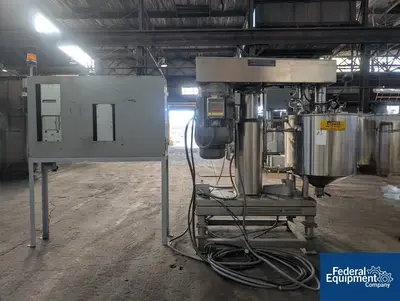 USED Scott Turbon Mixer 50 Gal Scott Turbon Mixer Planetary Mixer, Model DAV-50