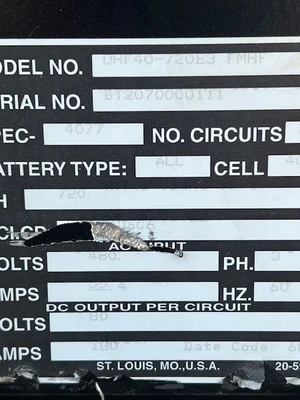 USED FERRO MAGNETICS OHF40-720E3