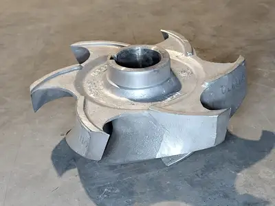 6-Vane Impeller CF8M, 57760, D00150A2