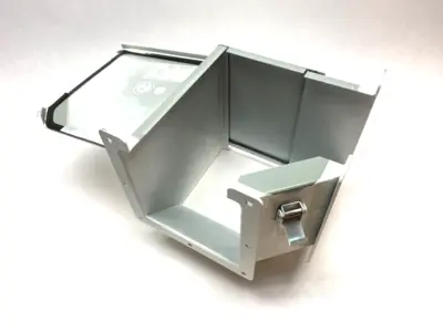 New | in-Stock Hoffman nVent 90-Degree Elbow Wireway Fitting Outside Top Opening White Electrical Fittings Michigan US | Maverick Industrial Sales #1475336