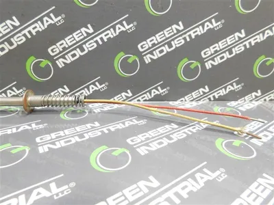 Unbranded Type J Ungrounded Thermocouple OD 5/16" 15-1/8" Long 4" Leads New