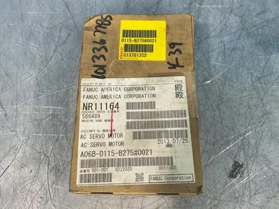 New | in-Stock 2013 FANUC A06B0115B275#0021 Motors (misc) Ohio US | HGR 24 #1083881