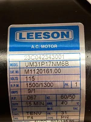 New | in-Stock LEESON UM31P17NM6B Industrial Controls Ohio US | Surplus Asset Holdings #1241347