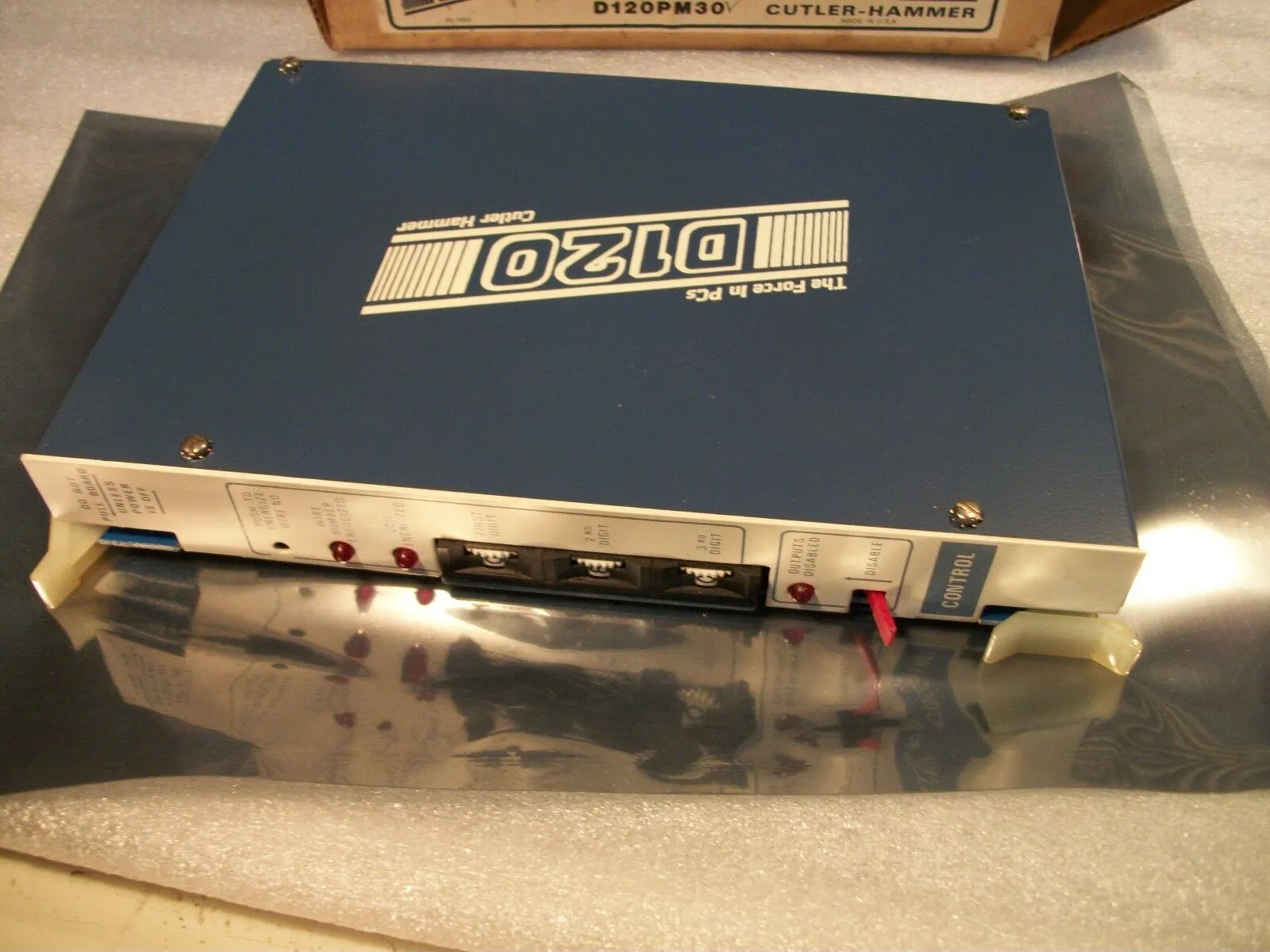 USED Cutler Hammer D120 PM30