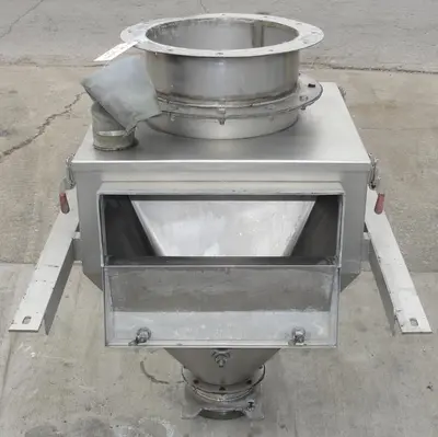 SPC6410  Bin Hopper Silo 10 cu.ft., bulk storage bin, Stainless Steel