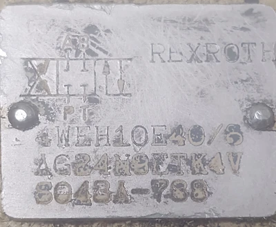 USED Rexroth 4WEH10E40/6AG24N9ETK4V