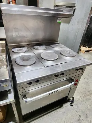 Used VULCAN EV36S-6FP208 Commercial Ranges Georgia US | Southeast Equipment Sales #1337438