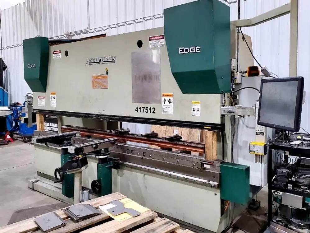 Used 2013 ACCURPRESS EDGE 417512 Press Brakes Illinois US | Machine Factory Outlet #1264088