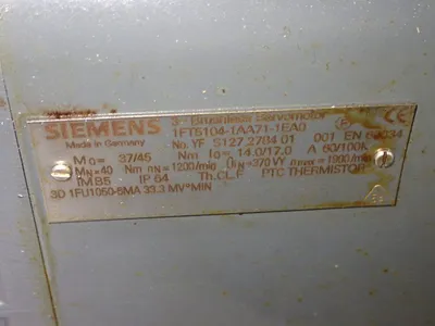 USED SIEMENS 1FT51041AA711EA0