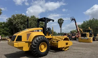 Used 2004 CATERPILLAR CP-563E Single Drum Rollers Texas US | Proxy Equipment #1385267