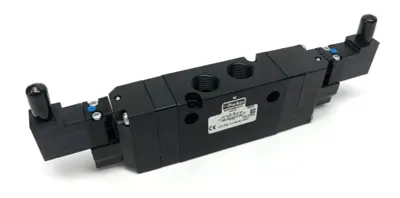 B562BB549C | Parker  Double Solenoid Valve 3-Port 3/8" P2E-KV32C Solenoids - New