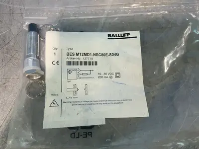 New | in-Stock BALLUFF BES M12MD1NSC80ES04G Proximity Sensors Ohio US | HGR 24 #1580190