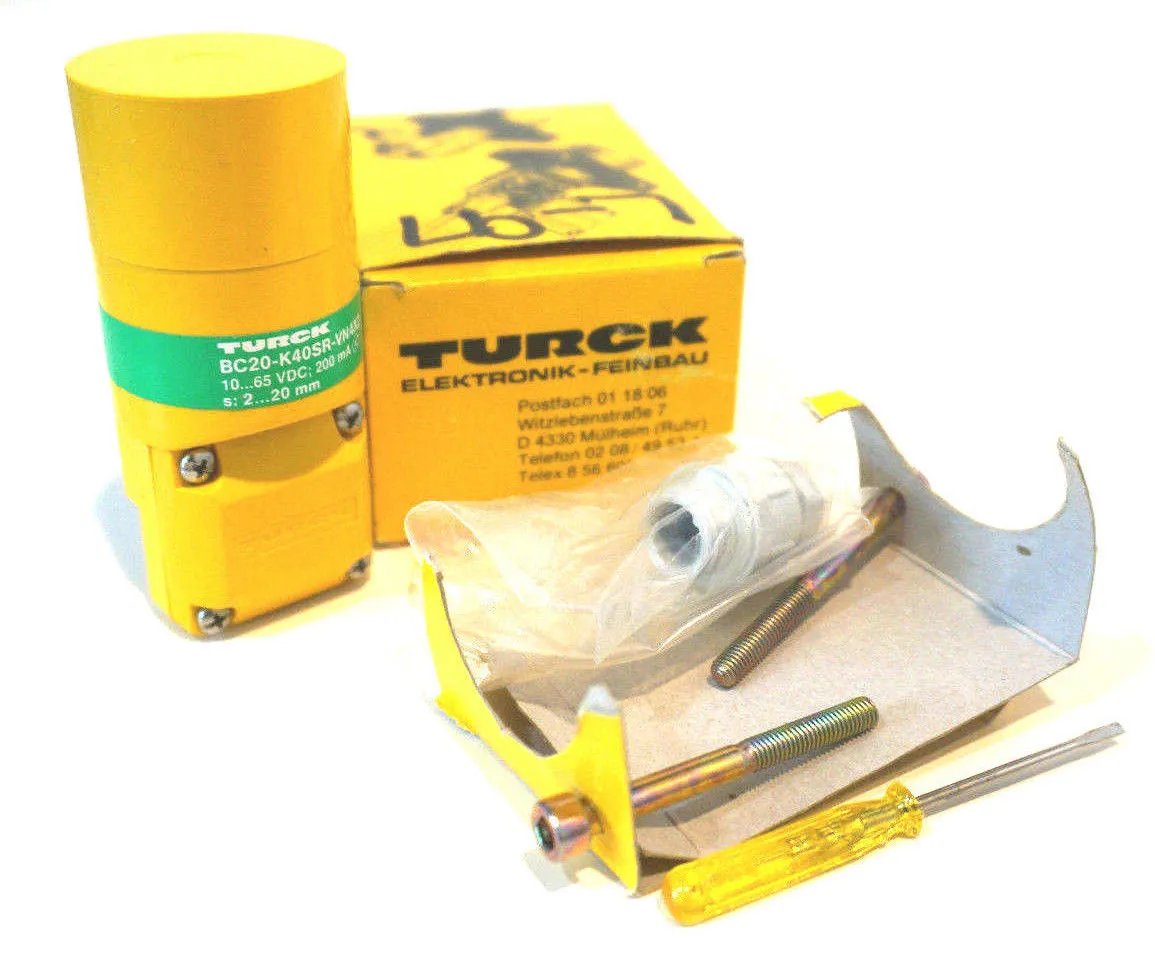 NEW TURCK BC20-K40SR-VN4X2 PROXIMITY SWITCH BC20K40SRVN4X2