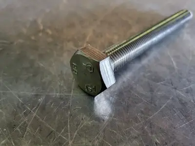 16mm Threaded Hex Bolt 6" Long