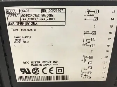 USED RKC CH402 FK02-MGN-NN