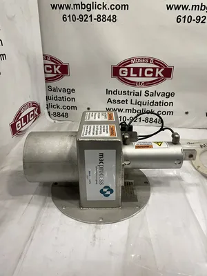 Schenck MAC PROCESS 6″ Stainless Steel Pneumatic Solenoid Operated Dump Valve