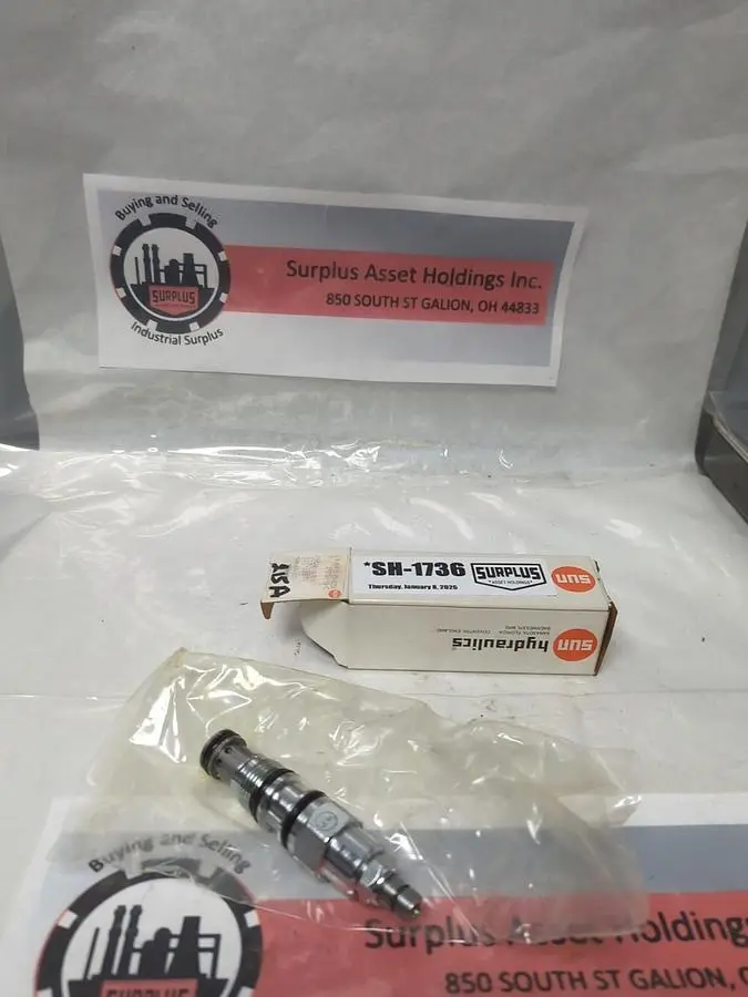 New | in-Stock SUN HYDRAULICS PBFB-LBV Pump & Valve Parts Ohio US | Surplus Asset Holdings #1236189