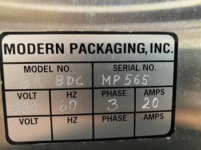 USED MODERN PACKAGING, INC 6R-8DC