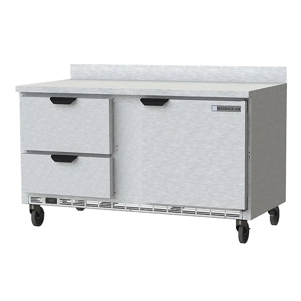 Beverage-Air WTFD60AHC-2 60" W Worktop Freezer W/ (2) Section & (2) Door, 115v