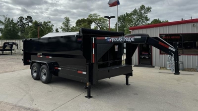 USED 2025 Texas Pride Trailers DT71616KGN