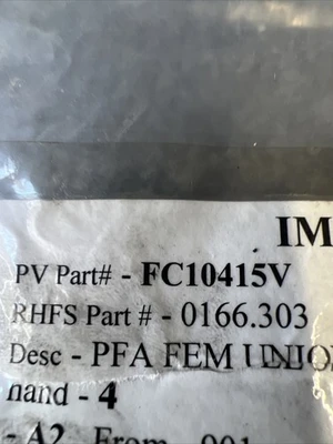 New | in-Stock Saint Gobain IMP66EAF Valves/Fittings California US | Davliegogo LLC #1710491