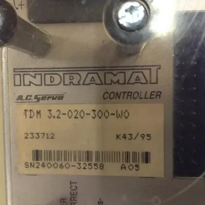 USED INDRAMAT TDM 3.2-020-300-W0