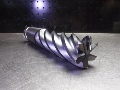 Kennametal 1.5" Solid Carbide Endmill 6 Flute .120"R UJDE1500N6CBE KCSM15 (LOC10)