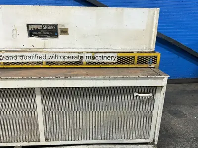 Used HTC 1008 HS Power Squaring Shears (Inch) Ohio US | HGR 24 #1185675