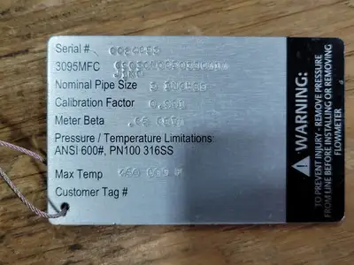 Used ROSEMOUNT MFCCS030N065033CA14J1K6 Misc Electrical & Power Parts British Columbia CA | Lenmark #253574